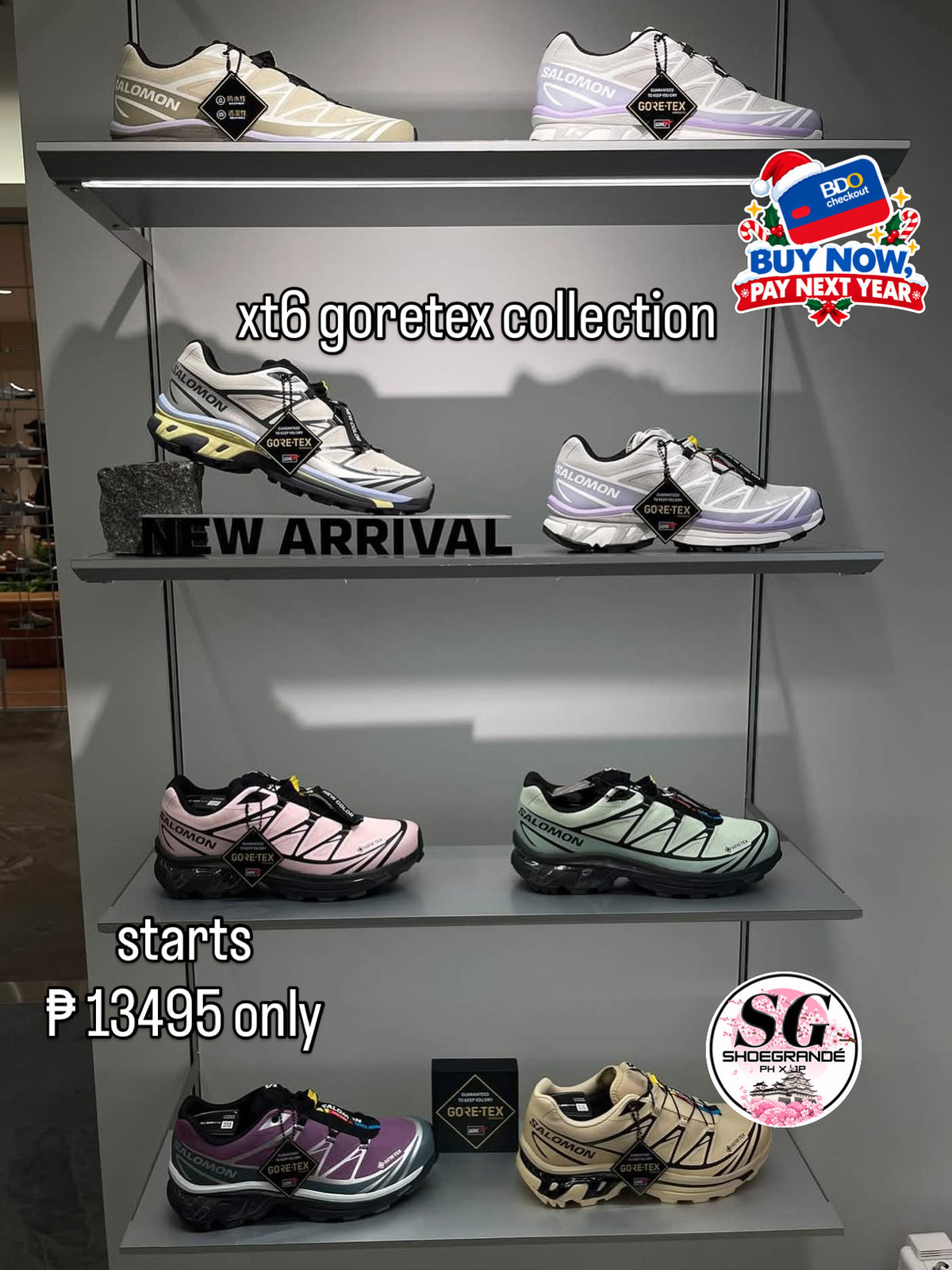 XT6 Goretex collection