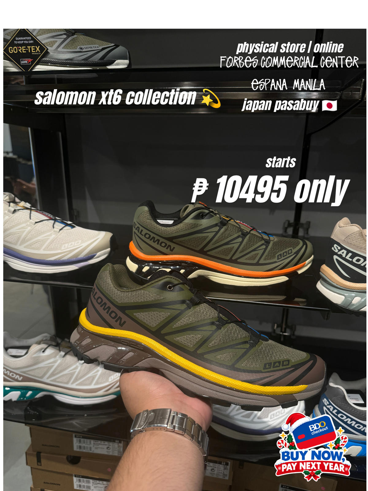 XT6 Collection starts ₱ 10495