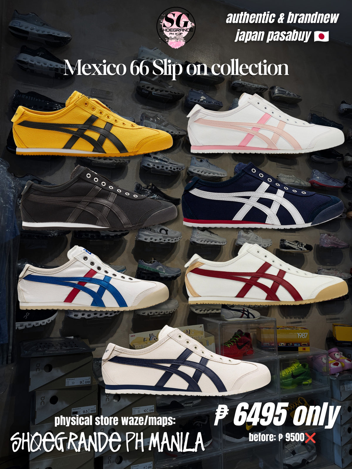 Mexico 66 Slip ON