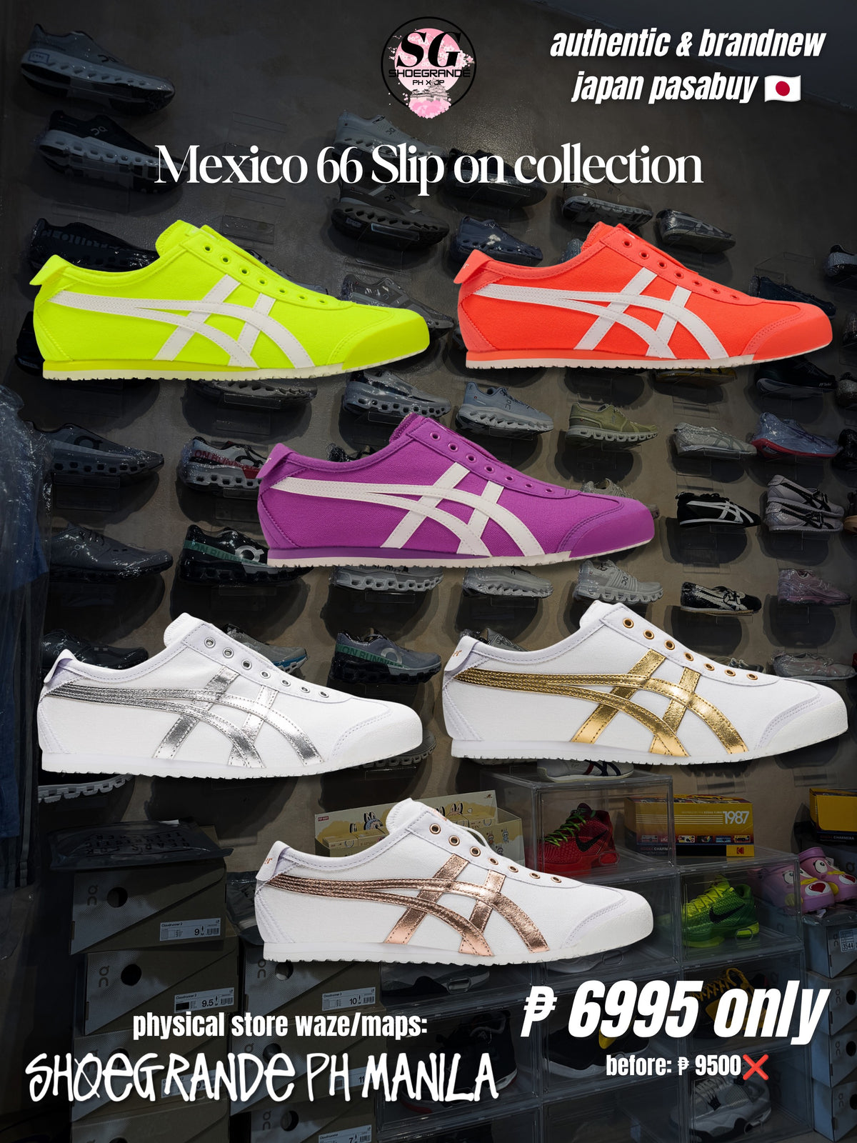Mexico 66 Slip ON